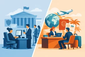 Behördenportal oder Visumservice?