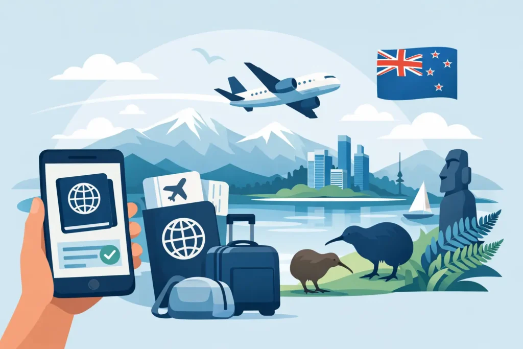 Neuseeland NZeTA beantragen - so geht’s