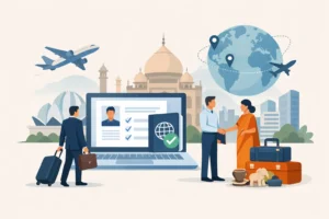 Indien E-Visum für Firmenkunden erklärt