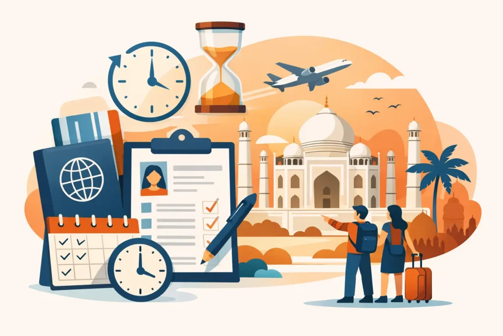 Die besten Beantragungszeiten für Indienvisa