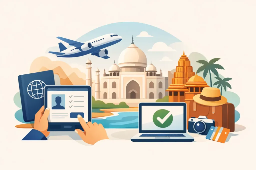 Indien E-Visum für Urlauber richtig beantragen