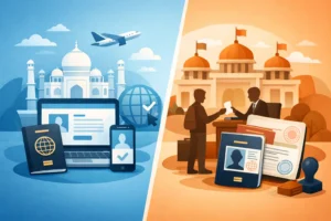 Indien e-Visum versus Botschaftsvisum: Was passt?
